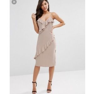 ASOS Midi Blush Dress